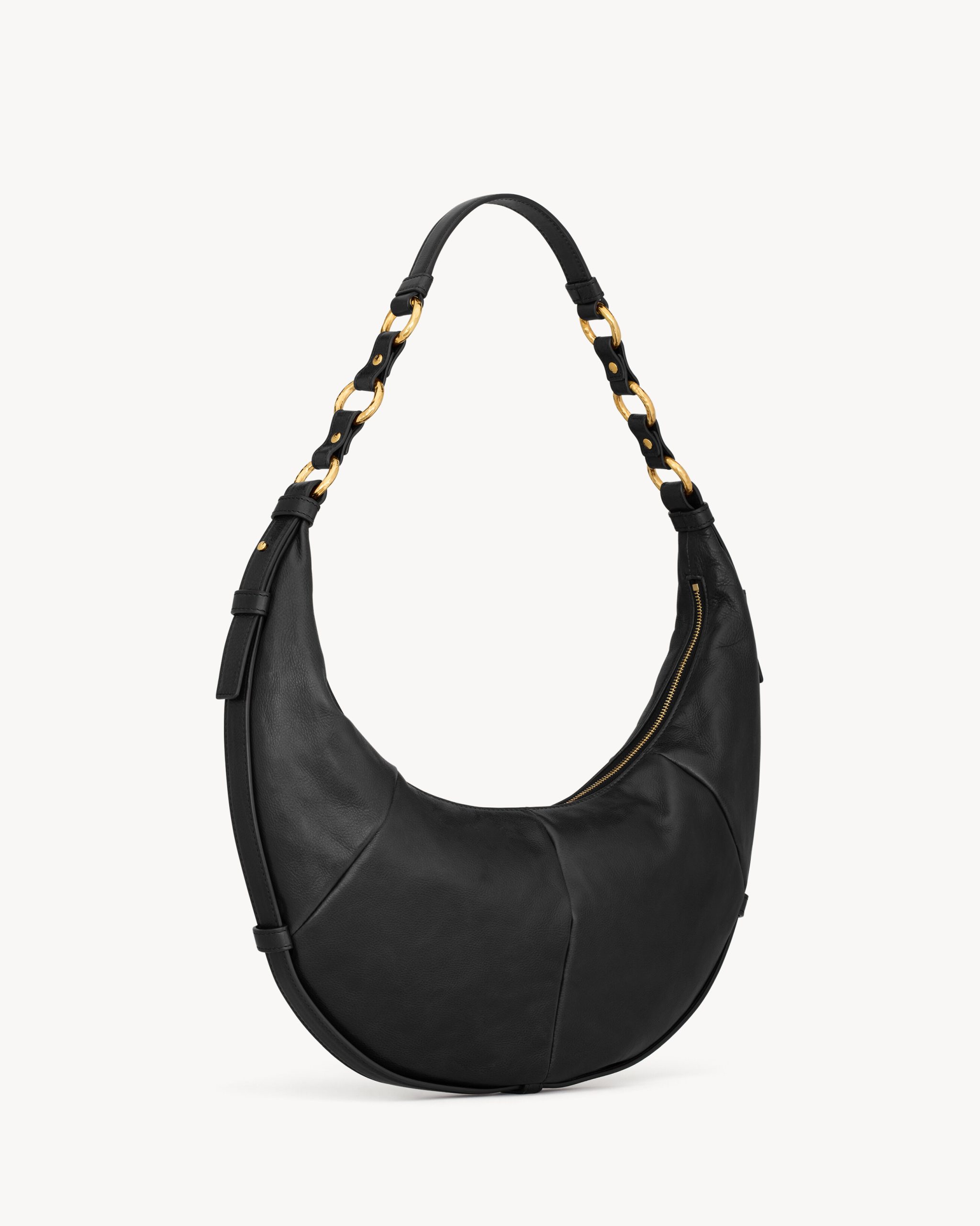 YSL SAHARIENNE SAINT LAURENT hobo in lambskin - Image 4